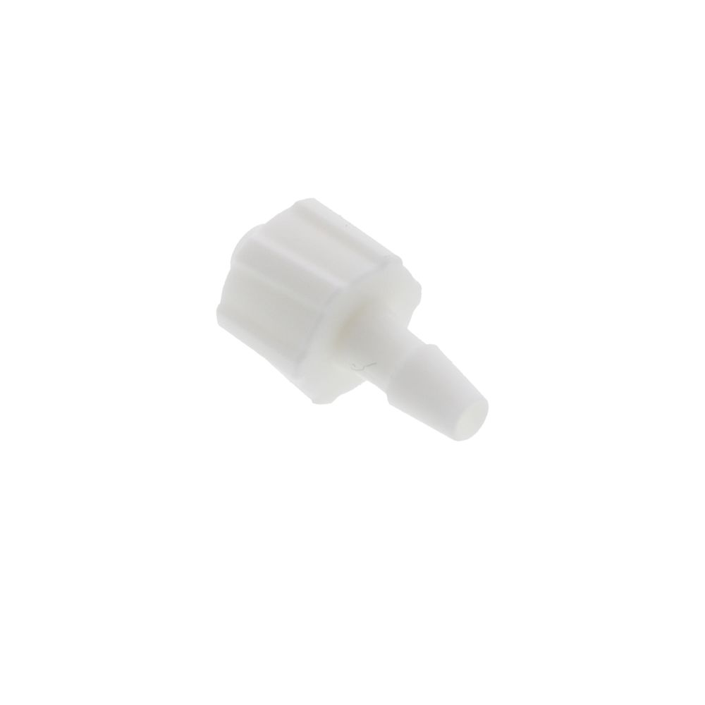 LM4130 Luer Fitting White Nylon Male Luer X 1/8 HB