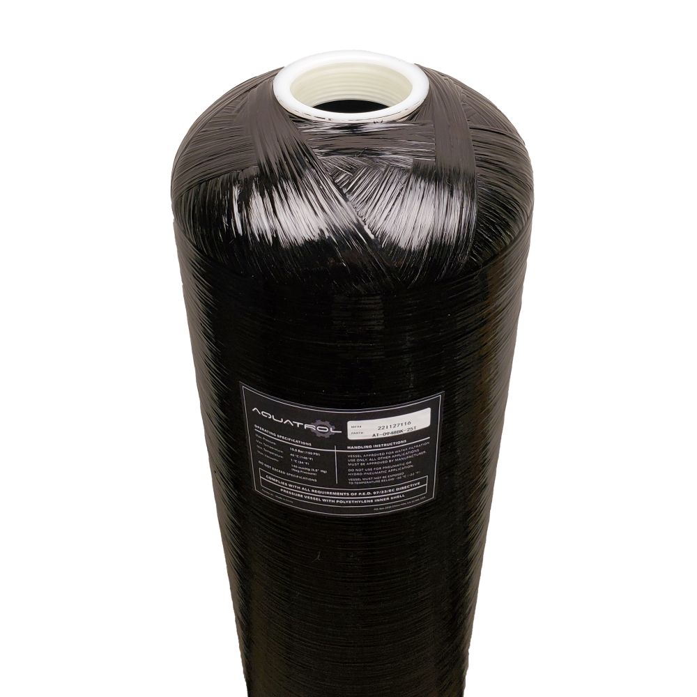 Aquatrol Mineral Tank 9x48 Black