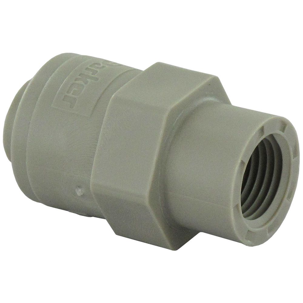 Parker A4FC2-MG TrueSeal Acetal Female Connector 1/4" QC x 1/8" FNPT