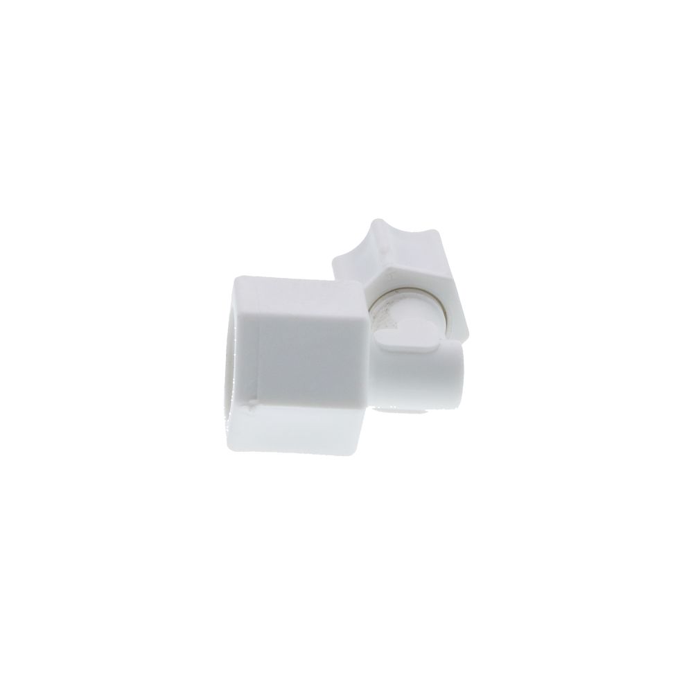 JACO 45-4-4-P-PG Polypropylene Female Elbow 1/4 OD Tube x 1/4 FPT