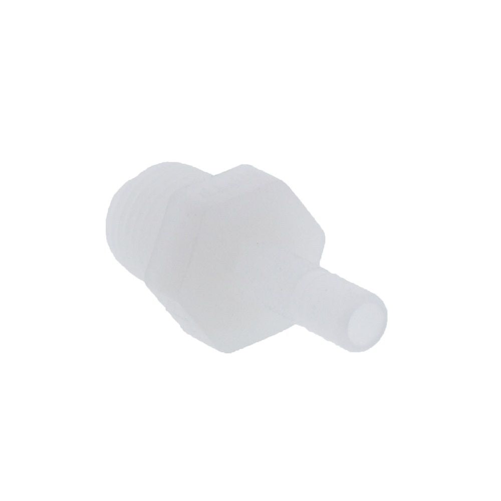 Kynar PVDF Tube Stem Adapter Male - 1/4 x 1/4 NPTF