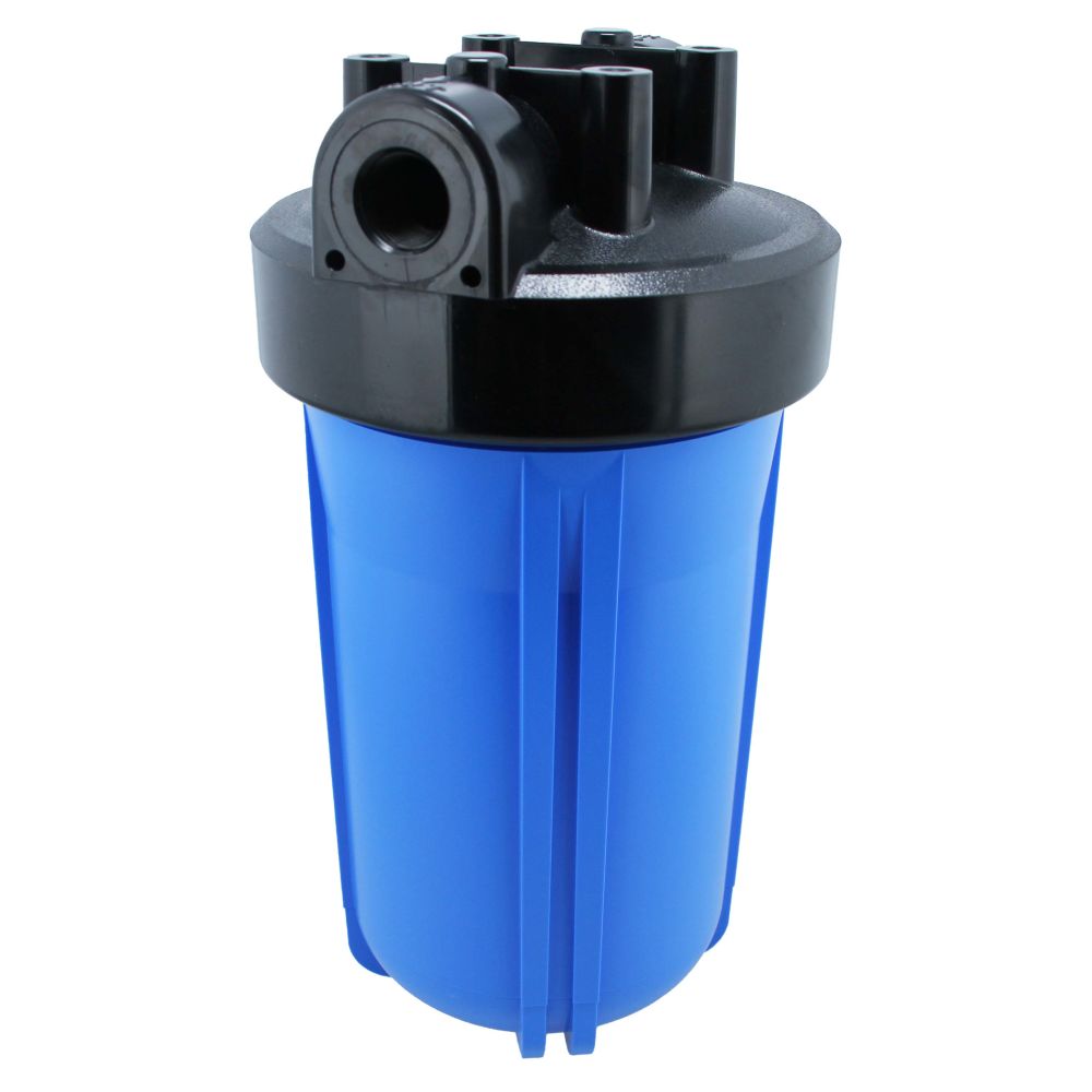 10" Neo-Pure Big Flow Filter Housing Blue Sump/Black Cap 1" without Pressure Relief