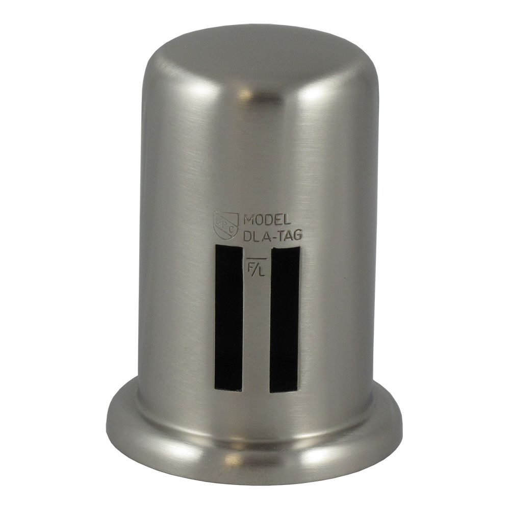 Brass Cover Cap for Twin Inlet Air Gap - Satin Brass