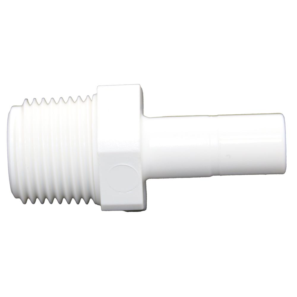 NeoFit - Polypropylene Natural White Stem Adapter 3/8" Stem x 3/8" NPTF