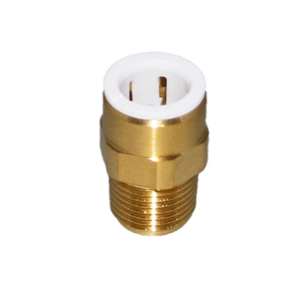 John Guest Brass Male Connector BSPT - 22mm x 3/4 BSPT
