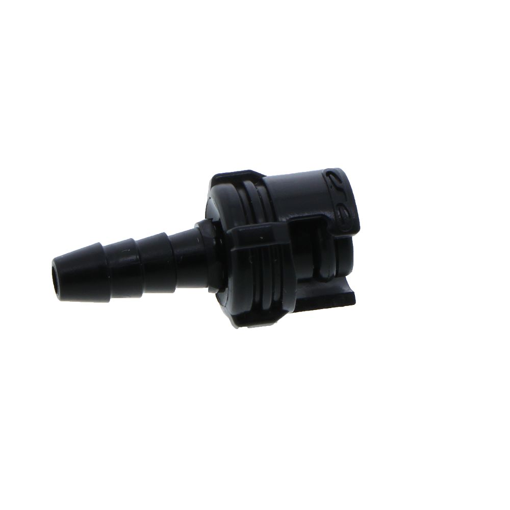 SMM02MBLK Non-Valved Inline Coupling Insert 1/8 Hose Barb