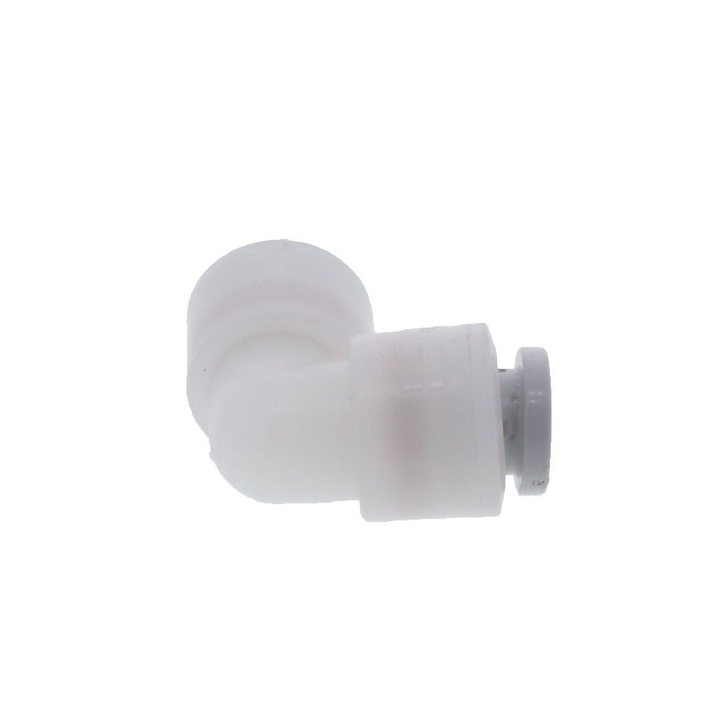 Kynar PVDF Male Elbow Swivel - 3/8 x 1/4 NPTF