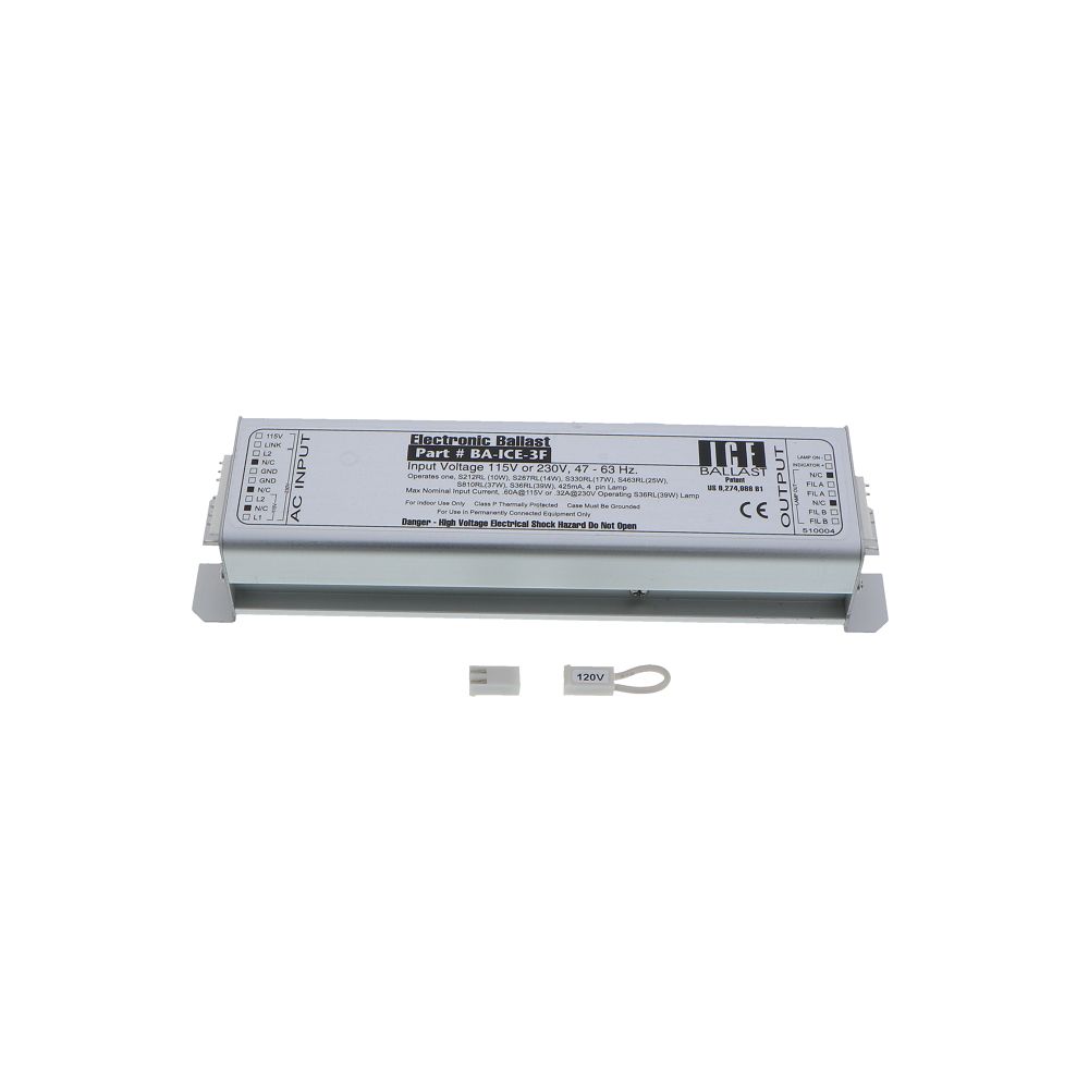 Sterilight BA-ICE-3F Electronic Ballast 100-130V or 200-250V