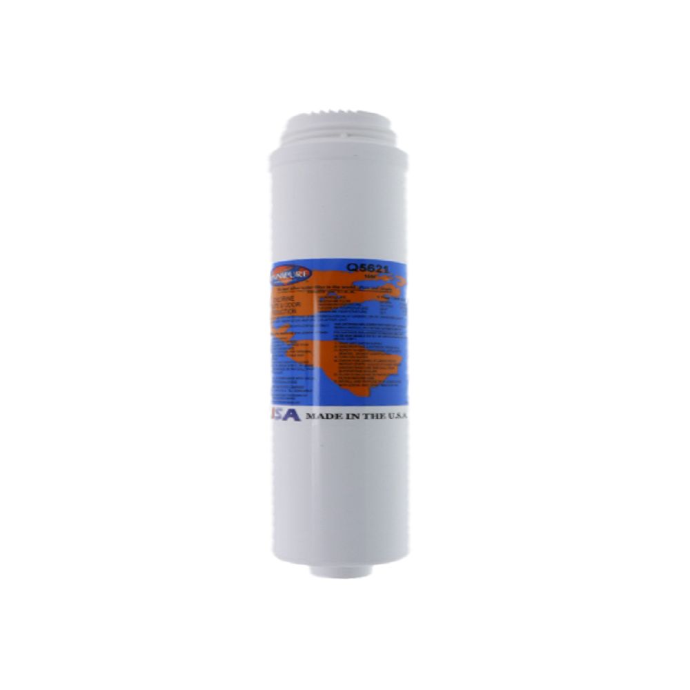Omnipure Q5621 Q-Series 10 mic Carbon Block CTO - 12" 3000 gal Filter