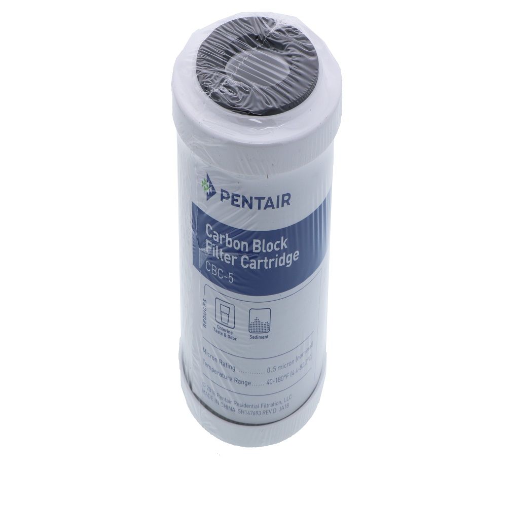 Pentek 155169-43 CBC-5 Carbon Block Filter 0.5 mic