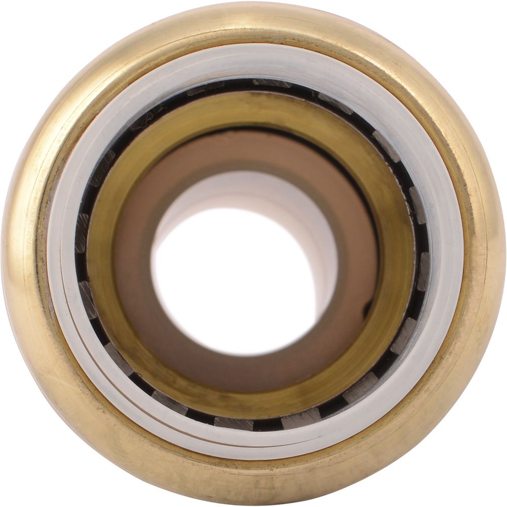 SharkBite® UIP4016 Push-to-Connect Brass PVC Transition Coupling - 3/4" PVC x 3/4" CTS