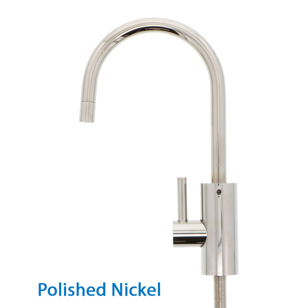 Mountain Plumbing MT1843-NL Contemporary Mini POU Faucet W/ Round Base and Handle