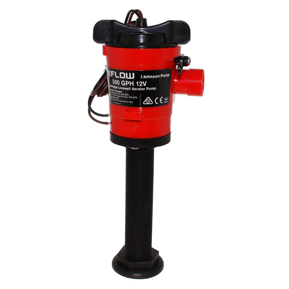 Johnson Pump - Cartridge Aerator Pump 500 GPH 12V