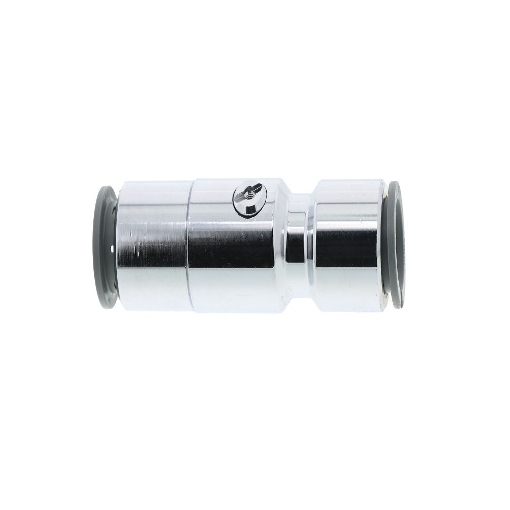 John Guest 15HSV Service Valve Brass Chrome Plated - 15mm