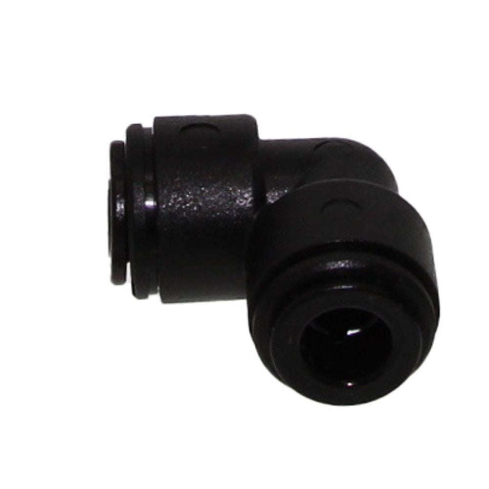 John Guest Union Elbow BLACK ACETAL - 8mm