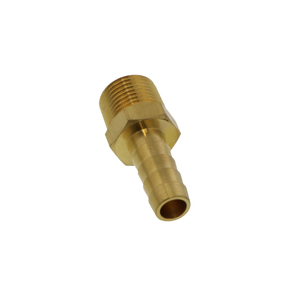 Brass Male Hose Barb Adapter 3/8 MNPT x 3/8 ID Barb