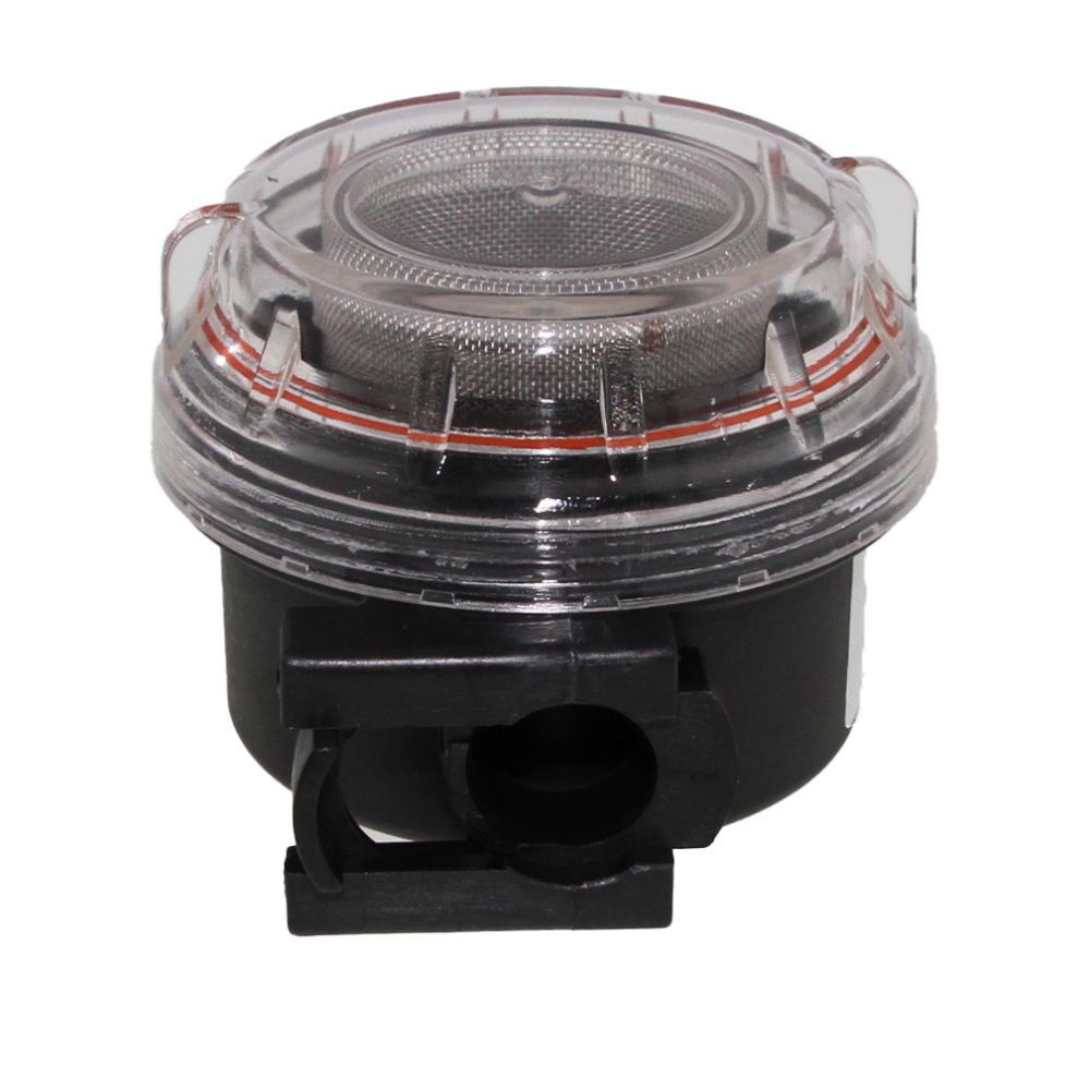 25-181 Pump Protector Strainer 40 Mesh Pump Filter SS 3/4" QA Male x 3/4" QA Female for 550 Series Pumps