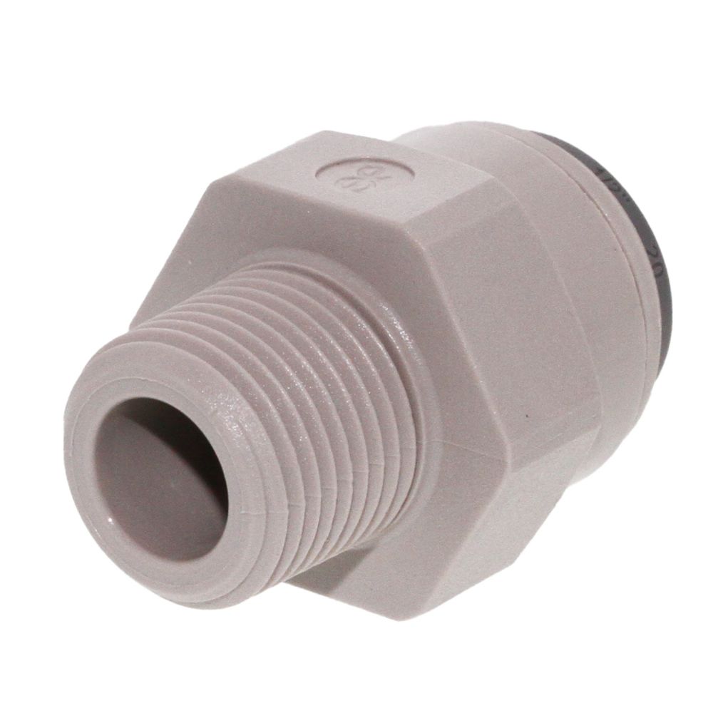 John Guest Male Connector NPTF - 1/2 x 3/8 NPTF