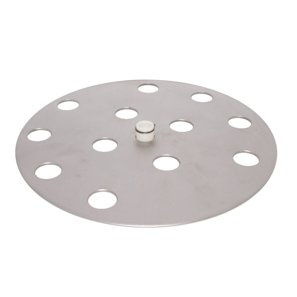 Top plate for 12-round housing for 222-end cap filter cartridges