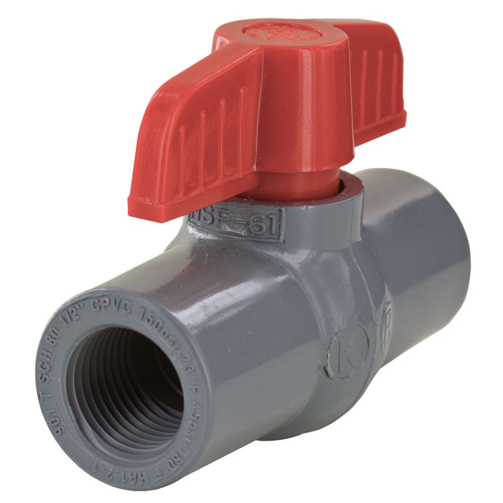 Filter Replacement Flush Valve for Hot and Chemical Resistant Rusco/Vu - Flow Models