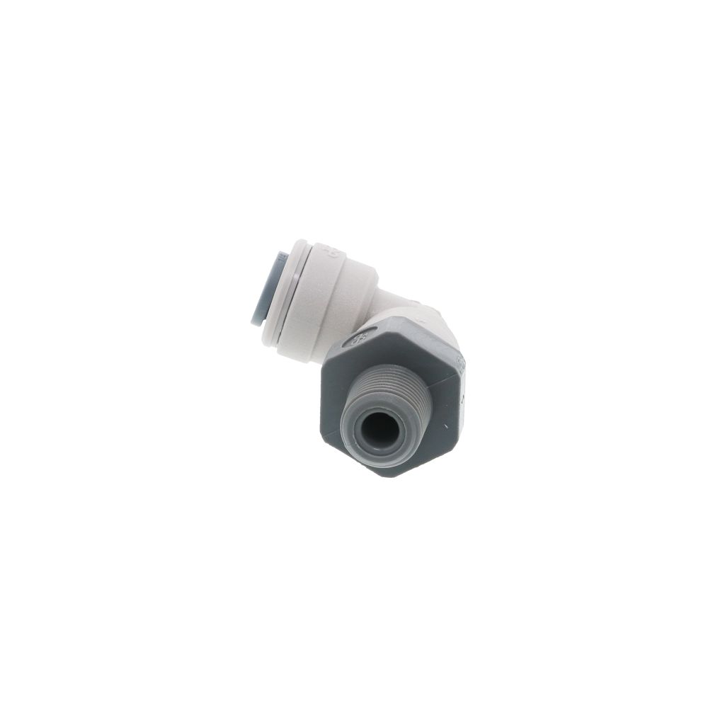John Guest Swivel Elbow NPTF - 1/4 x 1/8 NPTF