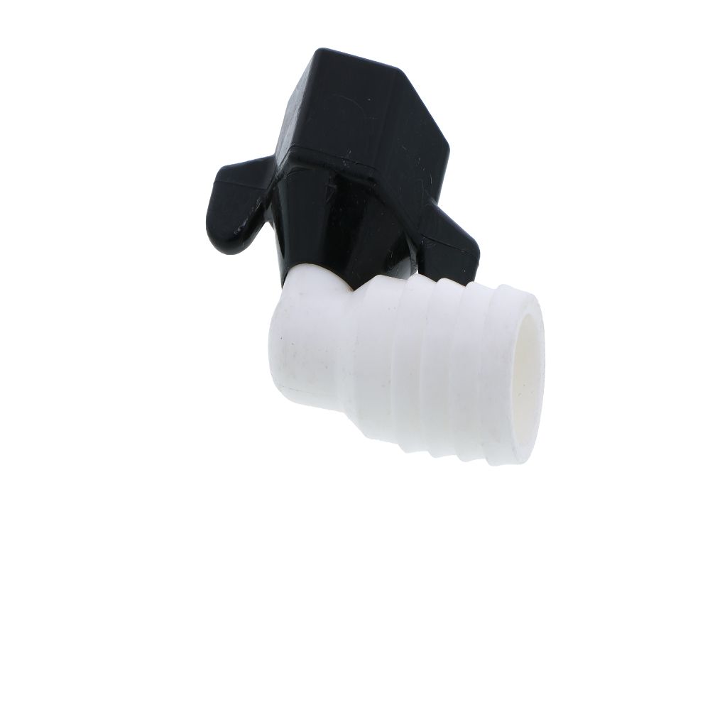 SHURflo 234-3946 Wingnut Swivel Elbow 1/2 FNPT x 3/4 BARB Poly
