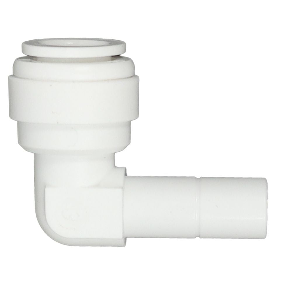 Union Elbow Stem Acetal 3/8 qc x 3/8 stem