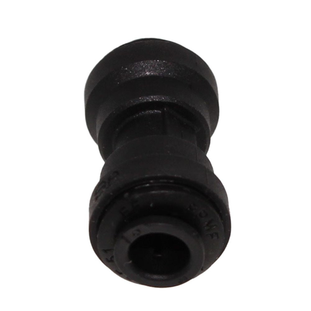 John Guest Union Connector Black Polypropylene - 5/16