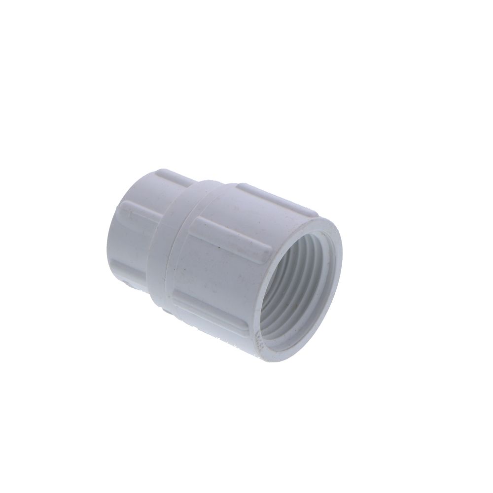 Garden Hose Adapter Female Swivel PVC - 3/4 FHT swivel x 1/2 FPT