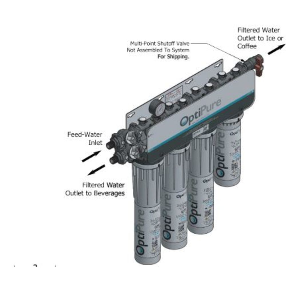 OptiPure QT3MP Multi-Point Filtration System