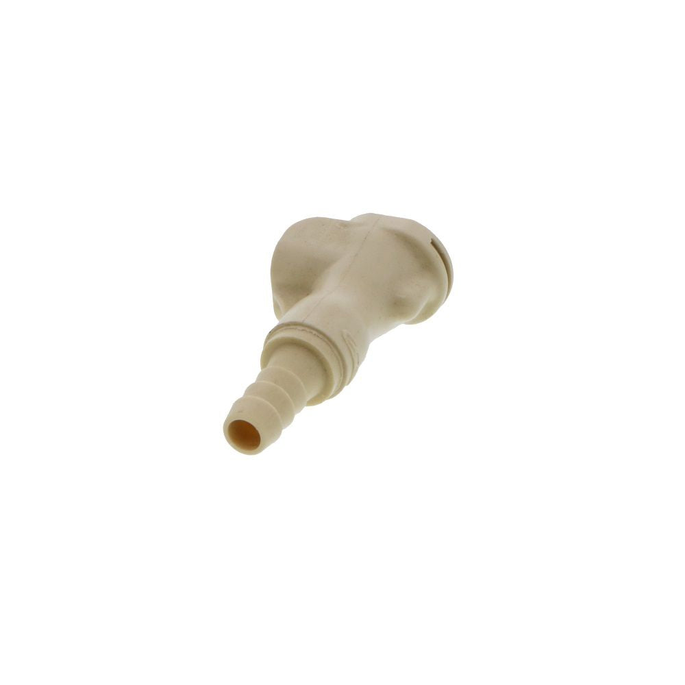 PMCD170412 Valved In-Line Hose Barb Coupling Body 1/4 ID Barb