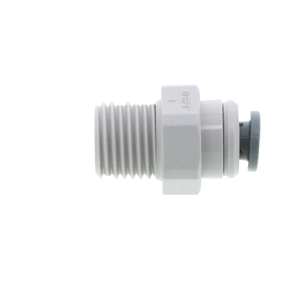 John Guest Male Connector BSPT - 3/16 x 1/4 BSPT