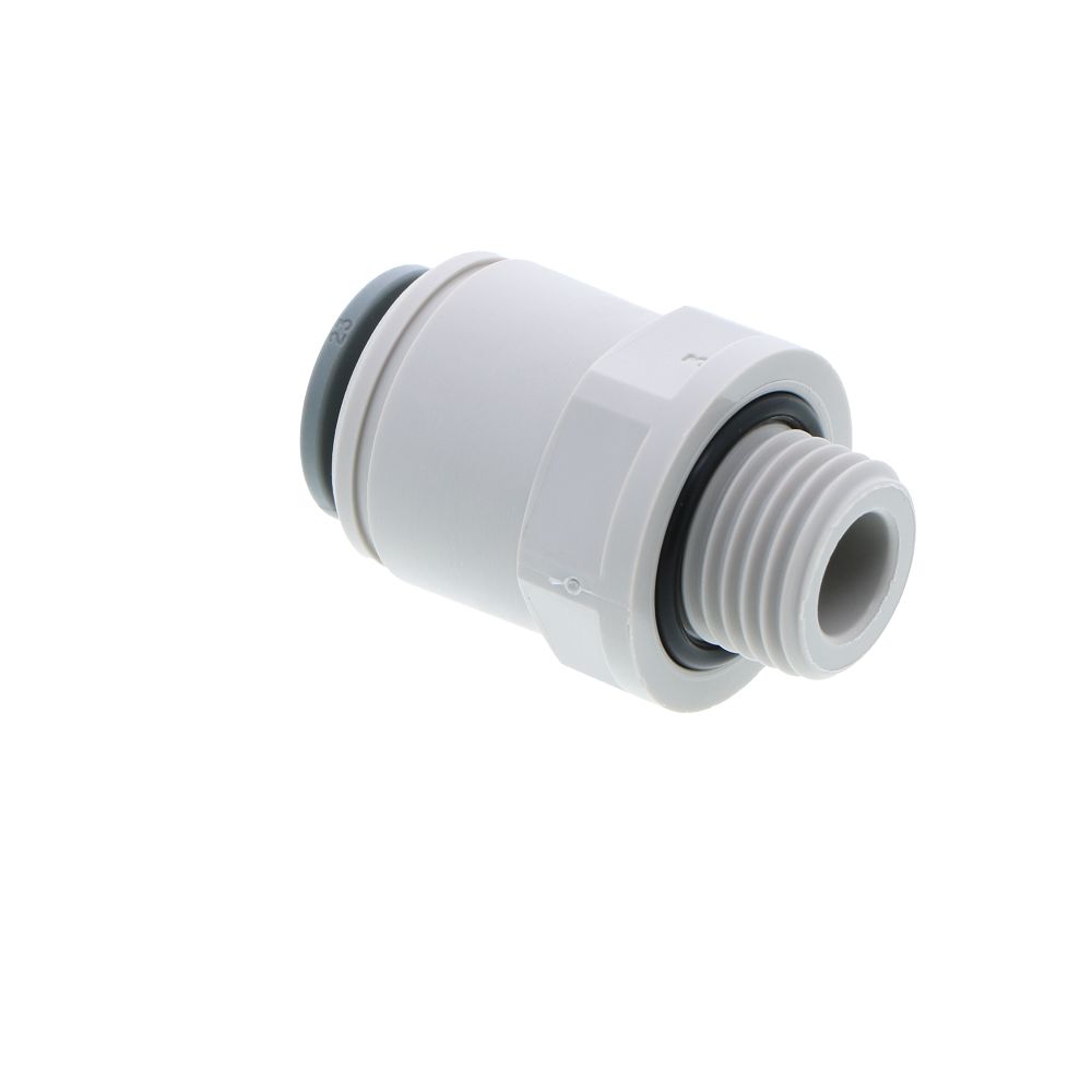 John Guest Male Connector BSPP - 3/8 x 1/4 BSPP