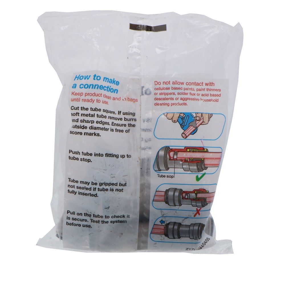 John Guest Service Valve - Plastic 15mm