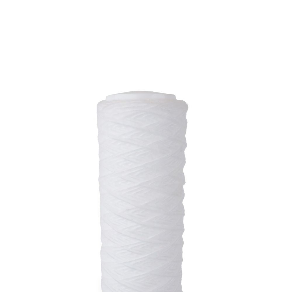 2.5" x 30" String Wound PP Filter 1 Micron 222/Dome EPDM O-rings