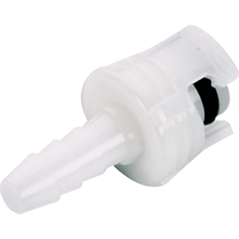 SMMM4 Non-Valved Inline Coupling Insert 4mm Hose Barb