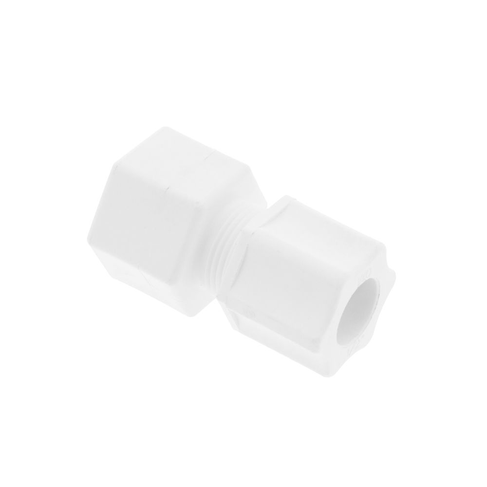 JACO 25-8-8-P-O Polypropylene Female Connector 1/2 OD Tube x 1/2 FPT