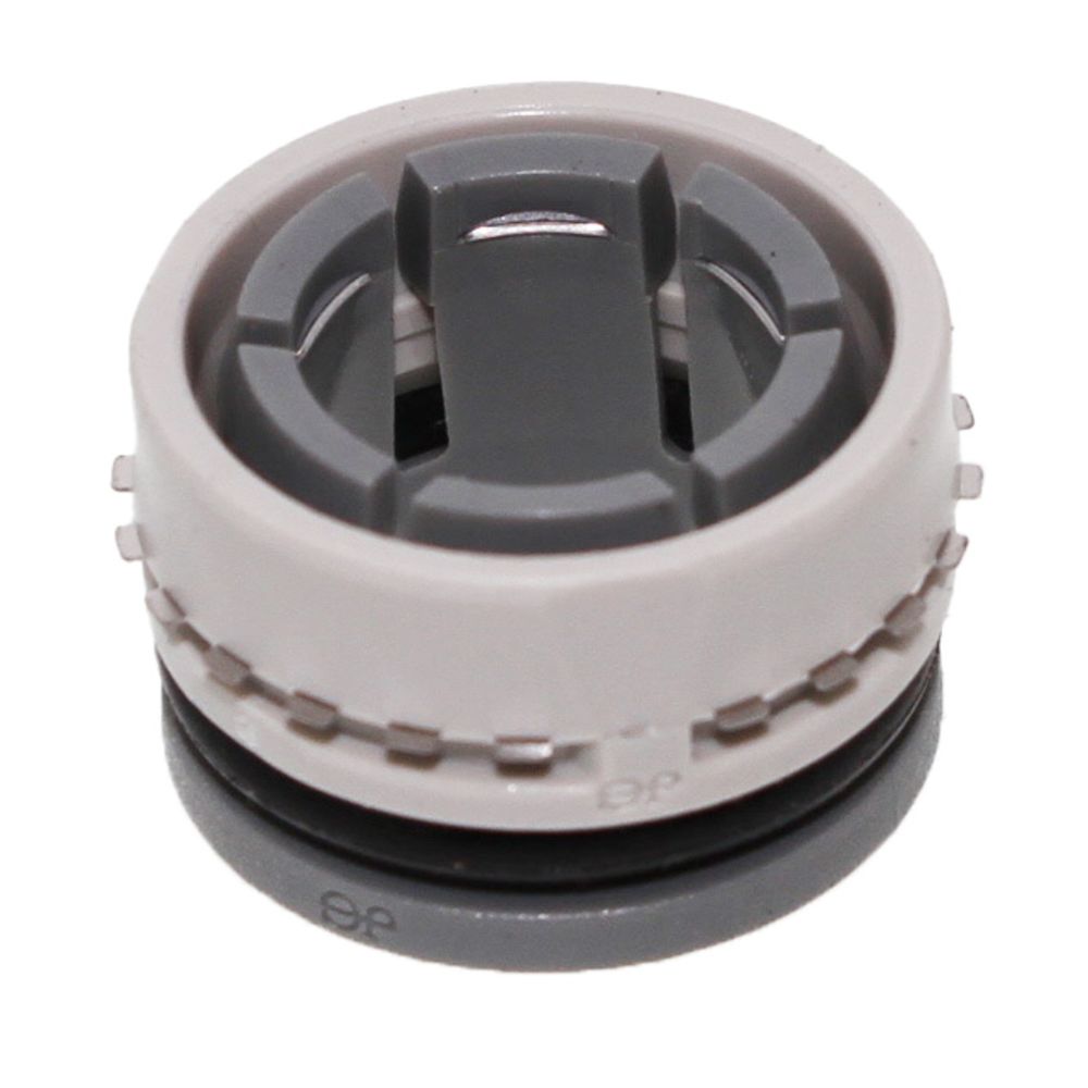 John Guest Plastic Half Cartridge - 1/2 CTS Gray Single EPDM O-ring