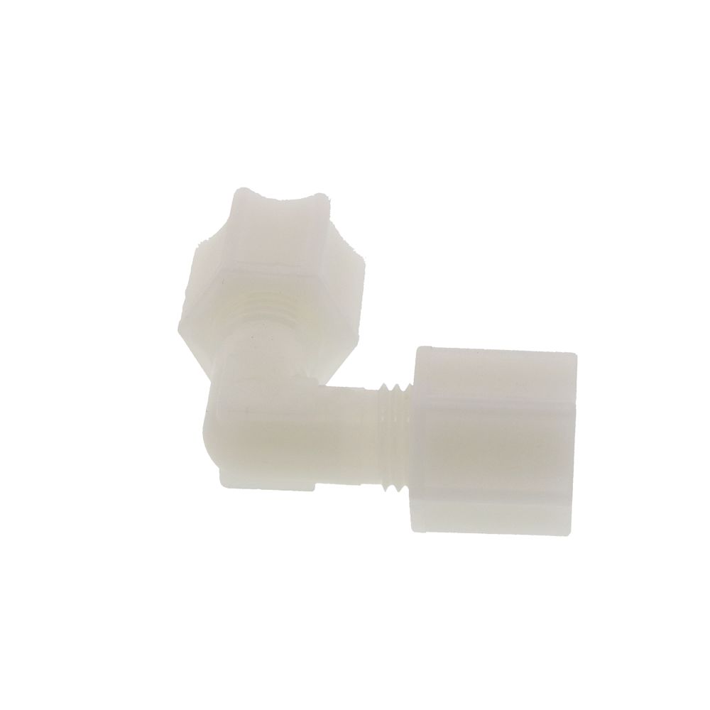 JACO 50-4-N-O Nylon Union Elbow 1/4 OD Tube x 1/4 OD Tube