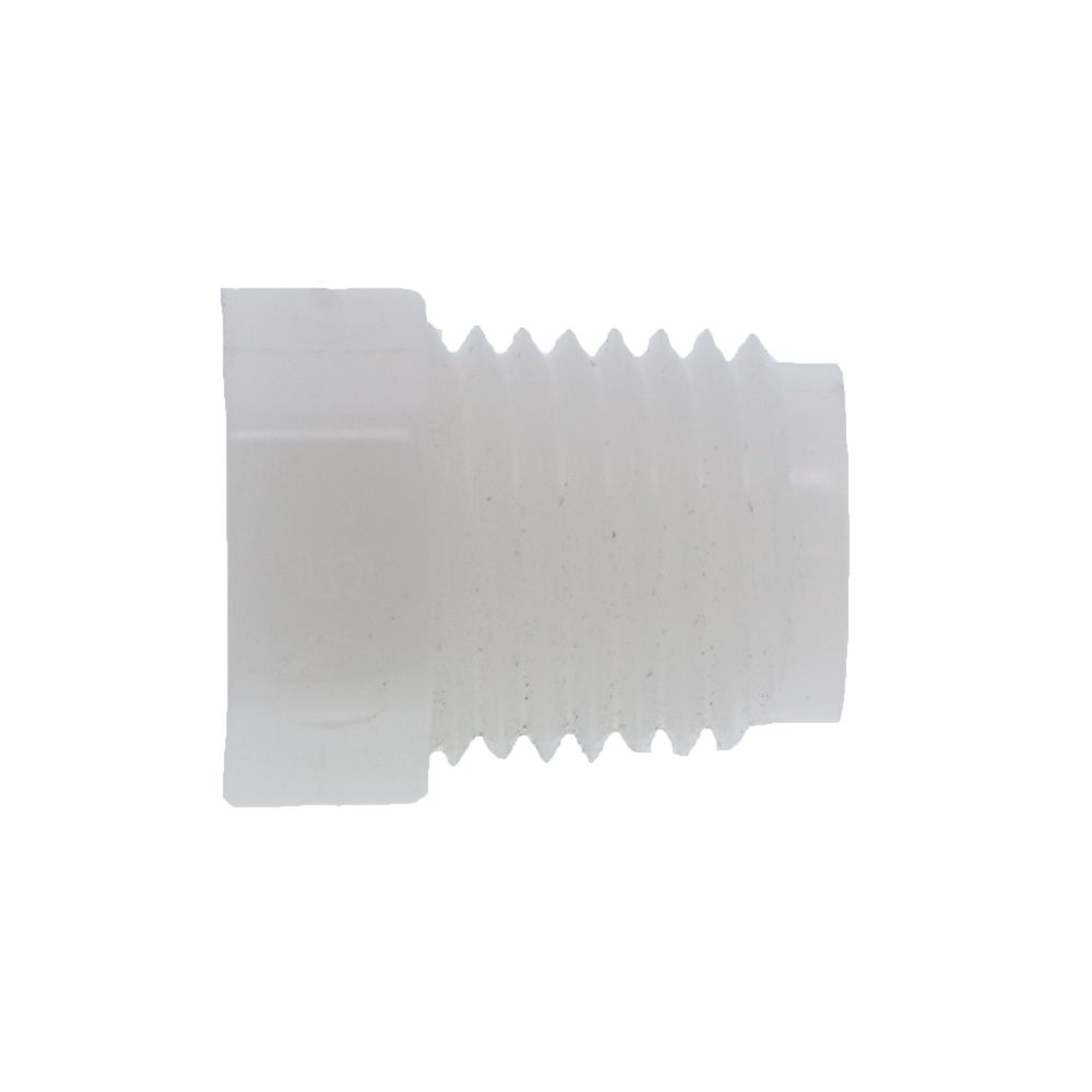 Pipe Plug Hex Head - 1/4" NPT Nylon Natural