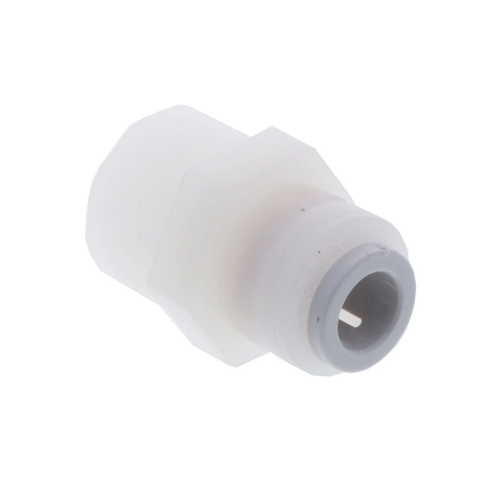 Kynar PVDF Female Connector - 3/8 x 3/8 NPTF