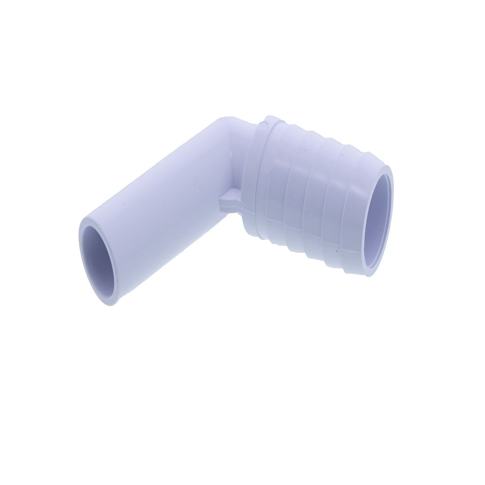 PushIn 45° ELBOW Barb Connector - 5/8" ID Barb x 1/2" OD Stem