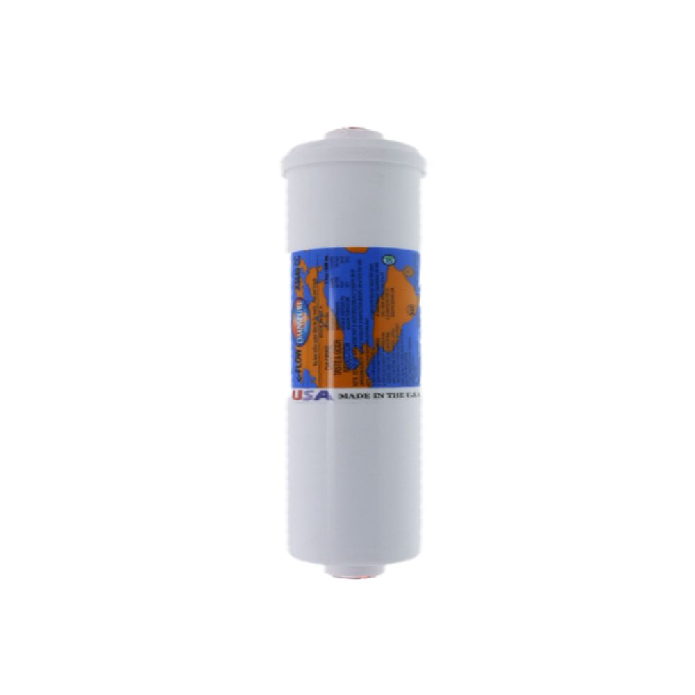 Omnipure Inline K5640-CC GAC Postfilter - 12" x 2.5" Filter - 3/8" FPT