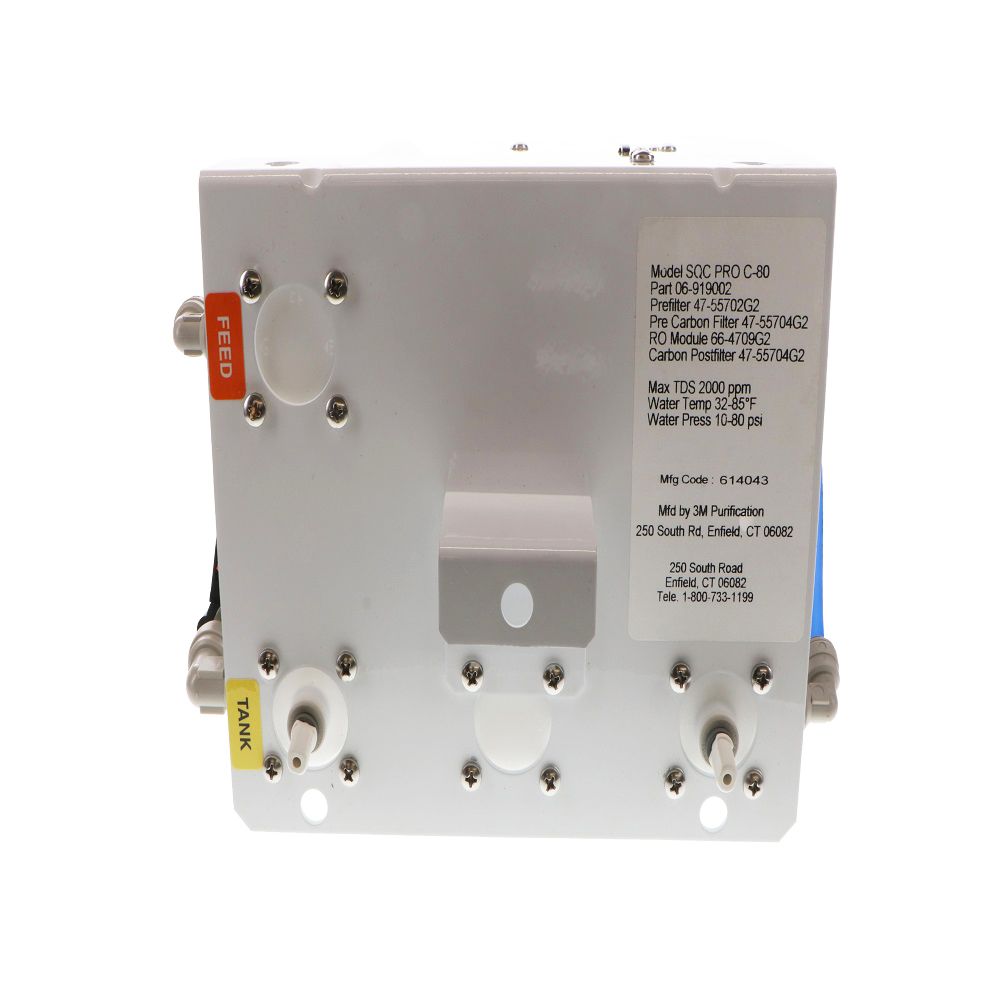 Water Factory Systems 06-919002 SQC Pro C-80 RO System Unit Only