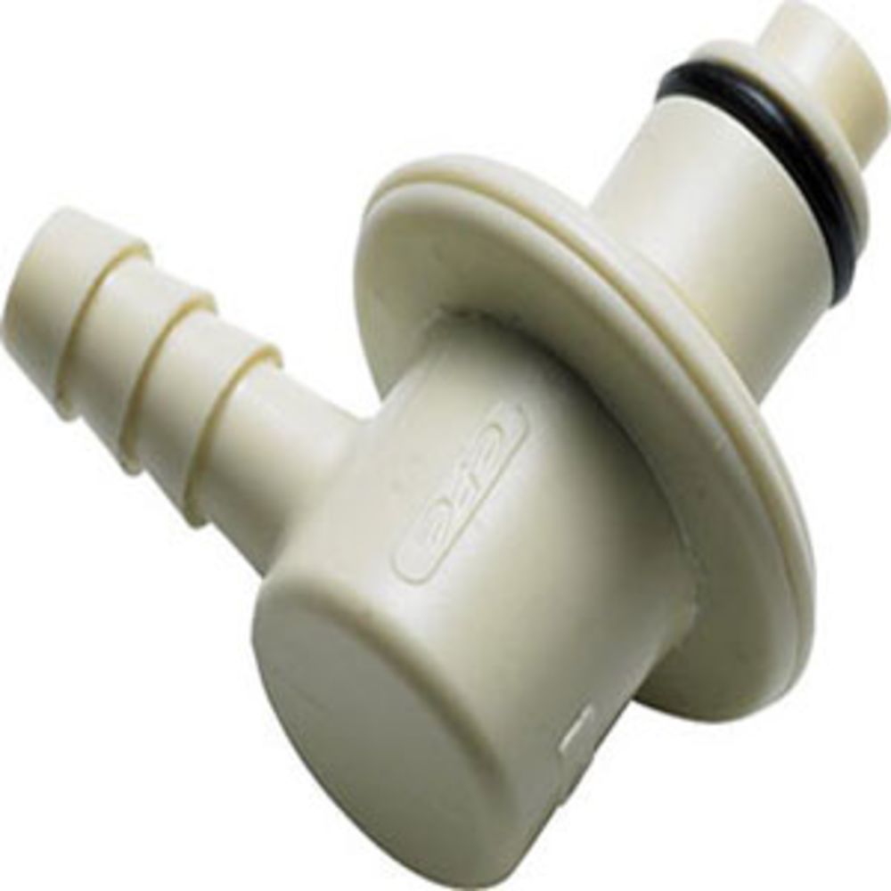 IPLCDT2300400 1/4 Hose Barb Valved Elbow Coupling Insert with RFID