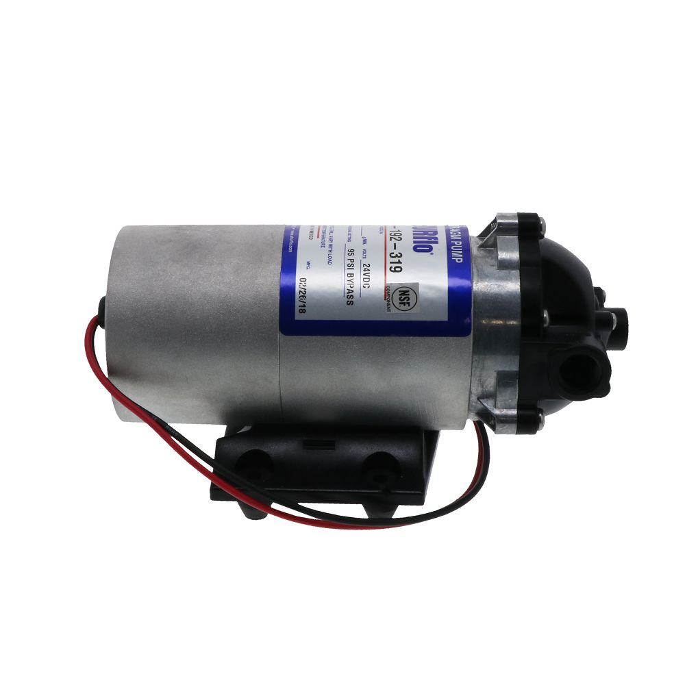 SHURflo 8075-192-319 Brushless DC RO Booster Pump 150-200 GPD 140 PSI 24VDC