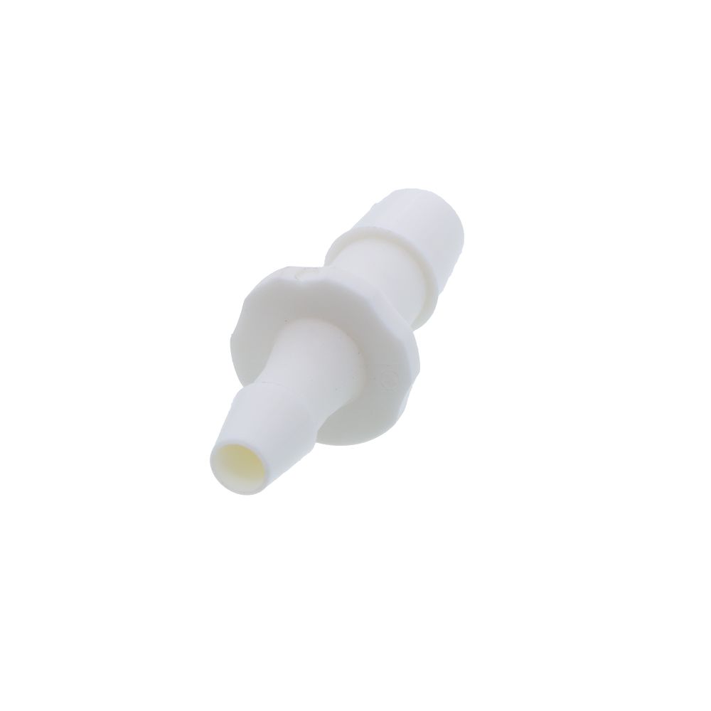 FitQuik Nylon Tube to Tube Straight Reducer Fitting - 3/8" ID barb x 1/4" ID - White