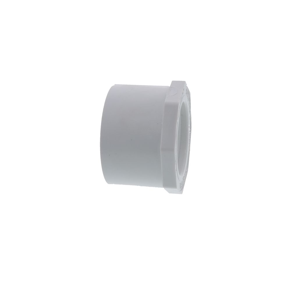 Schedule 40 PVC Bushing 2" SPIGOT x 1-1/4" FPT