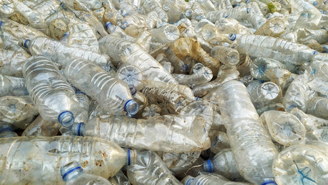 plastic water bottle trash