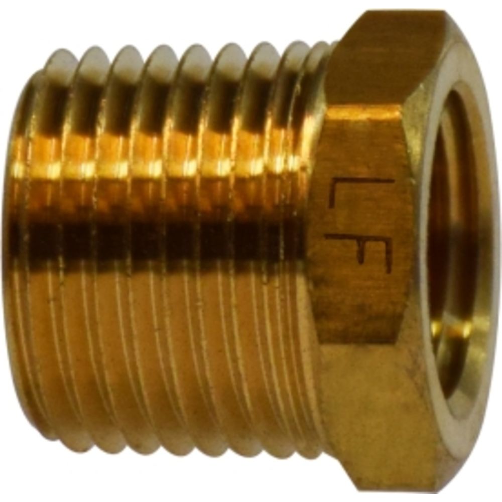 Brass LF 7110 3/8" X 1/4" Hex Bushing